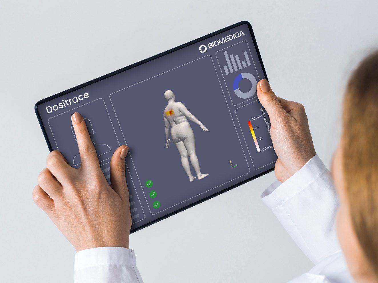 Dositrace est un DACS (Dose Archiving and Communication System). Cette plateforme permet de gérer la dose délivrée au patient lors des examens.