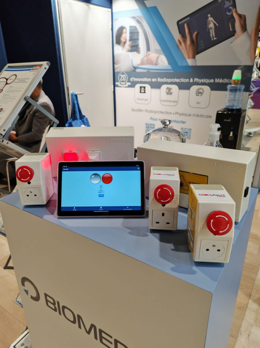 Stand Dosalert, un dispositif innovant de surveillance des doses de radiations pour une radioprotection optimale